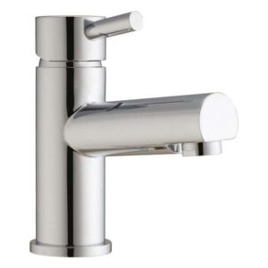 Scudo Premier Mono Basin Mixer with Push Waste