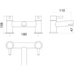 Scudo Premier Bath Filler Tap