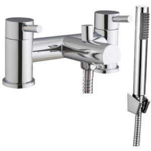 Scudo Premier Bath Shower Mixer with Shower Kit & Wall Bracket