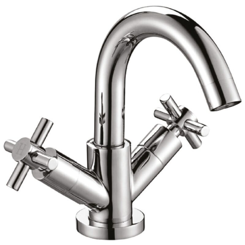 Scudo Kross Mono Basin Mixer Tap with Push Waste Scudo Kross Mono Basin Mixer Tap with Push Waste