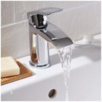 Scudo Belini Mono Basin Mixer Tap with Push Waste