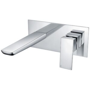 Scudo Muro Wall Mounted Basin Mixer Tap
