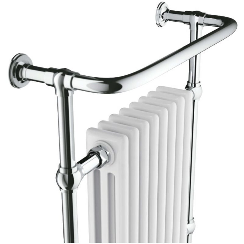 Scudo Harrogate 8 Column Traditional Towel Warmer 952 x 659mm