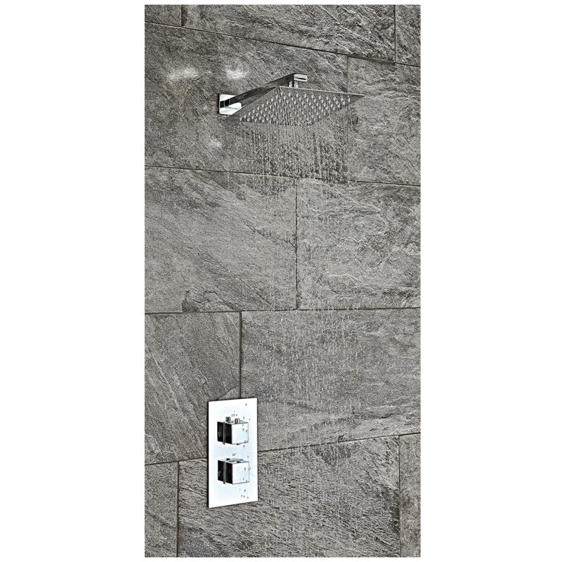 Scudo Square Extended Wall Shower Arm