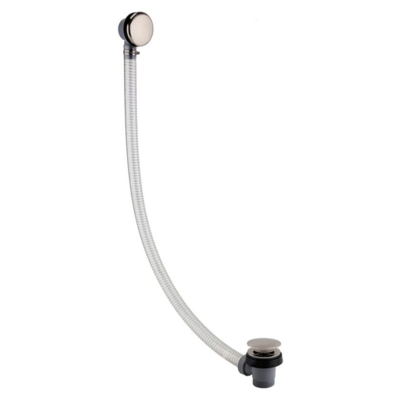 Scudo Easy Clean Bath Waste Brushed Nickel