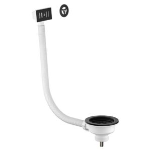 Scudo Kitchen Sink Waste Matt Black