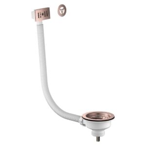 Scudo Kitchen Sink Waste Brushed Bronze