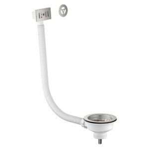 Scudo Kitchen Sink Waste Brushed Stainless Steel