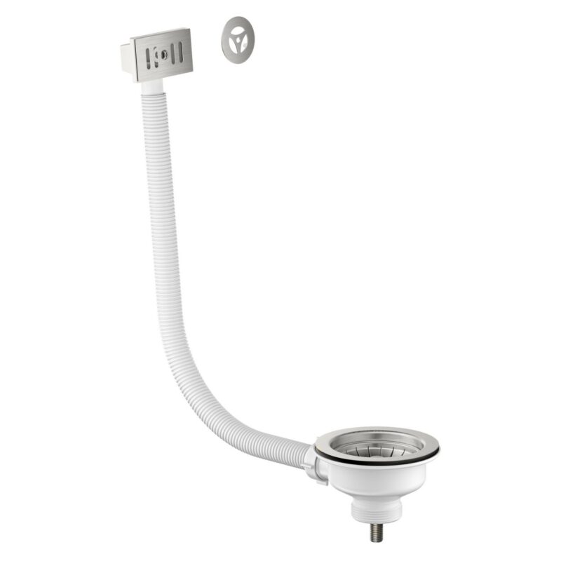 Scudo Kitchen Sink Waste Brushed Stainless Steel