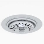 Shaws of Darwen 90mm Chrome Basket Strainer Waste