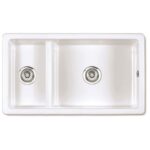 Shaws of Darwen Bradshaw Ceramic Sink White
