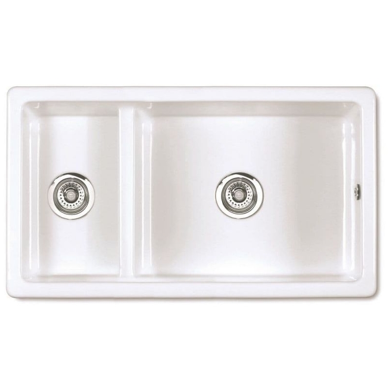 Shaws of Darwen Bradshaw Ceramic Sink White Shaws of Darwen Bradshaw Ceramic Sink White