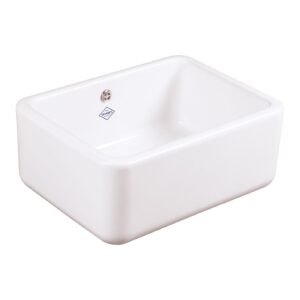 Shaws of Darwen Classic Butler 600mm Single Bowl Ceramic Sink White