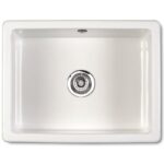 Shaws of Darwen Classic Inset 600mm Ceramic Sink White