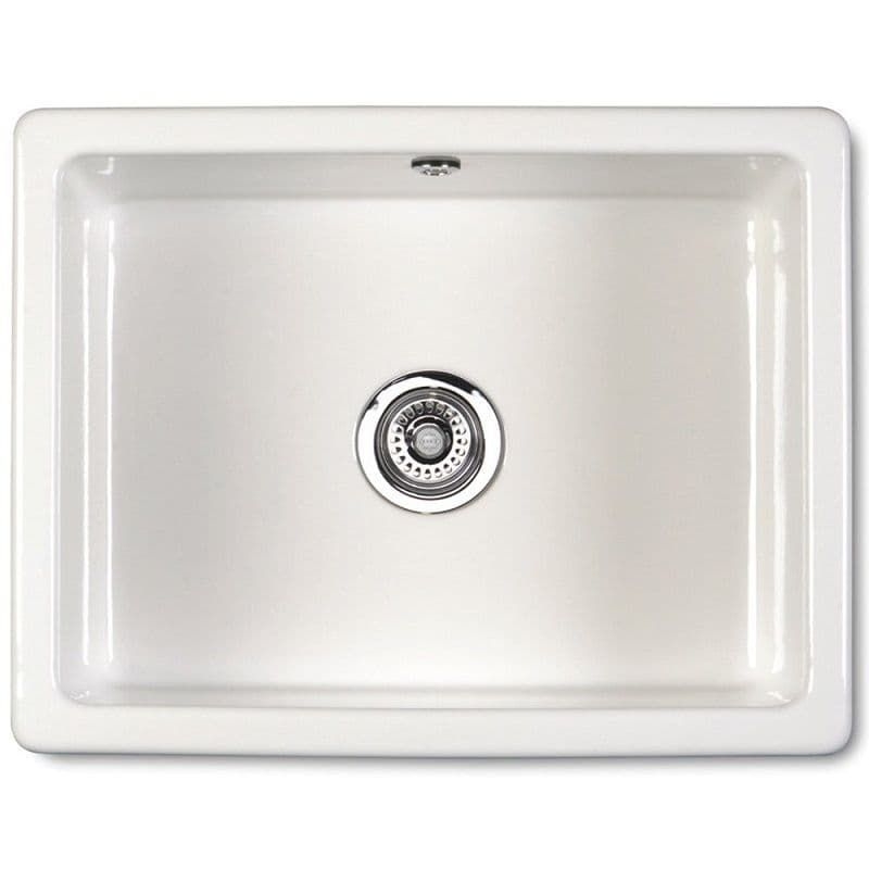 Shaws of Darwen Classic Inset 600mm Ceramic Sink White Shaws of Darwen Classic Inset 600mm Ceramic Sink White