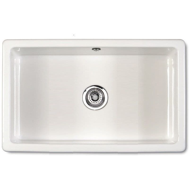 Shaws of Darwen Classic Inset 760mm Ceramic Sink White Shaws of Darwen Classic Inset 760mm Ceramic Sink White
