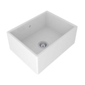 Shaws of Darwen Shaker Single 600mm Ceramic Sink White