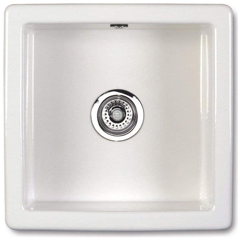 Shaws of Darwen Classic Square Ceramic Sink White Shaws of Darwen Classic Square Ceramic Sink White