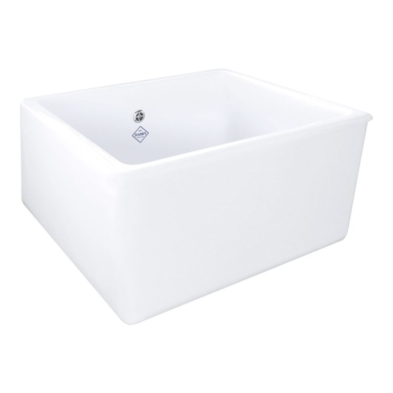 Shaws of Darwen Whitehall Ceramic Sink White
