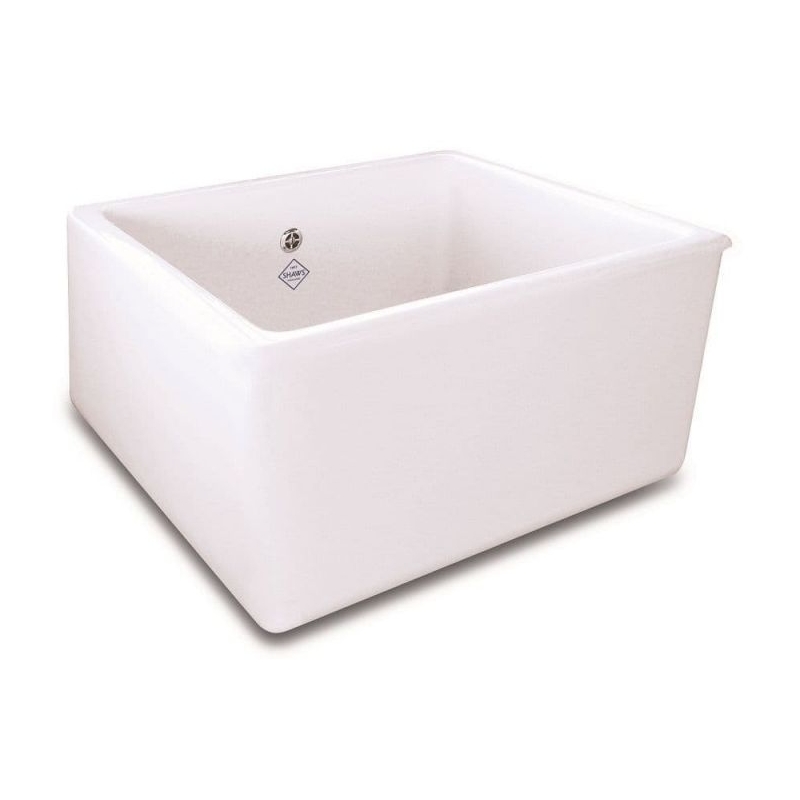 Shaws of Darwen Whitehall Ceramic Sink White Shaws of Darwen Whitehall Ceramic Sink White