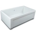 Shaws of Darwen Entwistle Single Bowl Ceramic Sink White