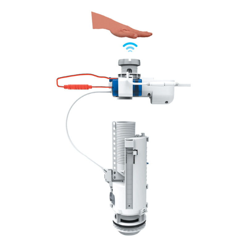 Siamp 10010735 Optima Auto Infra-Red Contactless Sensor Dual Flush Valve Pack Siamp 10010735 Optima Auto Infra-Red Contactless Sensor Dual Flush Valve Pack