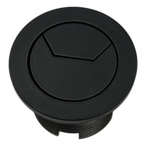 Siamp 10014301 Optima 50 Intra Comfort Flush Button Matt Black