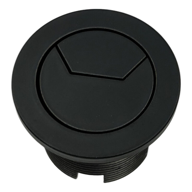 Siamp 10014301 Optima 50 Intra Comfort Flush Button Matt Black Siamp 10014301 Optima 50 Intra Comfort Flush Button Matt Black