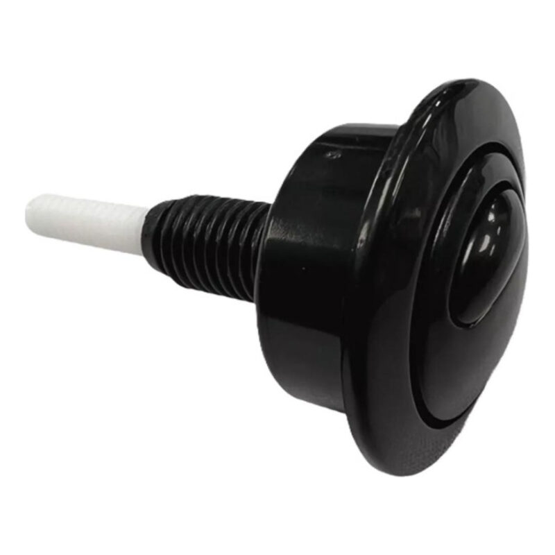 Siamp 21299-11051-000 Optima 49 Flush Button Matt Black Siamp 21299-11051-000 Optima 49 Flush Button Matt Black