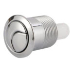 Siamp 32456010 Skipper 45 Dual Flush Valve & Chrome Push Button