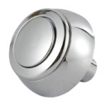 Siamp 34335009 Storm 33A Single Flush Push Button Chrome