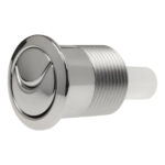 Siamp 34455009 Skipper 45 Dual Flush Push Button Chrome