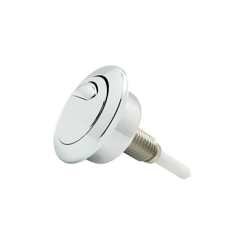 Siamp 34494909 Optima 49 Dual Flush Push Button Chrome