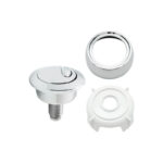 Siamp 34495009 Optima 50 Dual Flush Cable Push Button Chrome