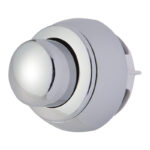 Siamp 34505107 Optima 50 Raised Single Flush Cable Push Button Chrome