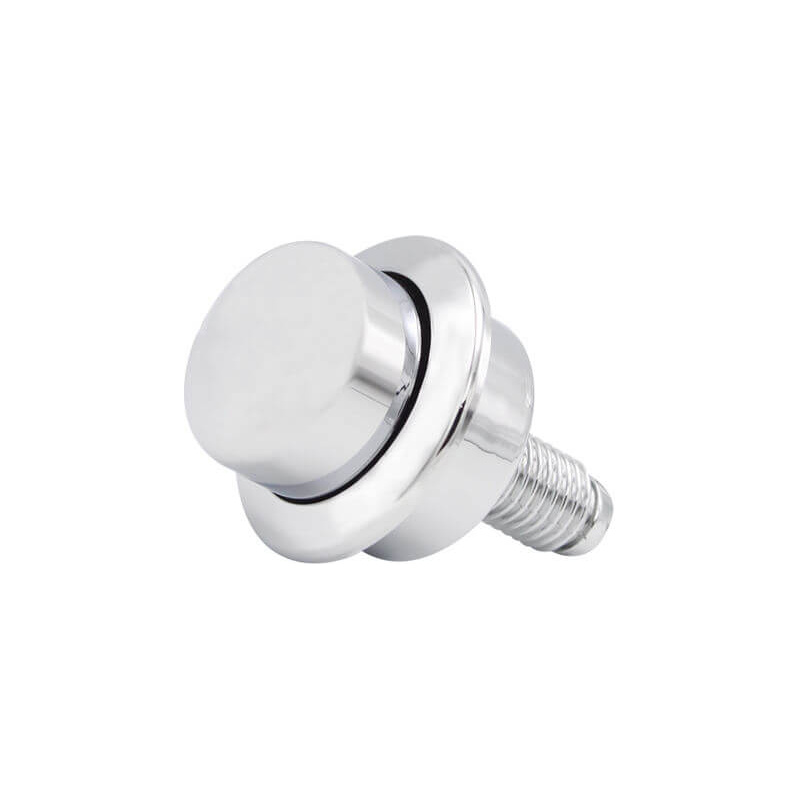 Siamp 34505107 Optima 50 Raised Single Flush Cable Push Button Chrome