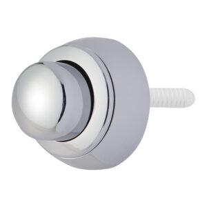 Siamp 34505407 Optima 49 Raised Single Flush Push Button Chrome
