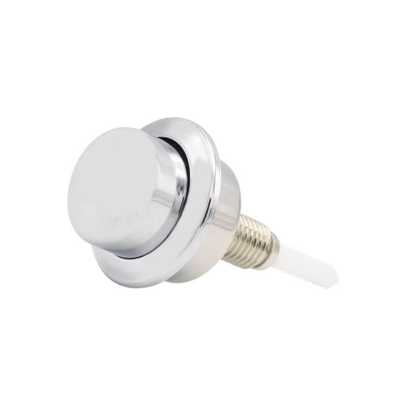 Siamp 34505407 Optima 49 Raised Single Flush Push Button Chrome