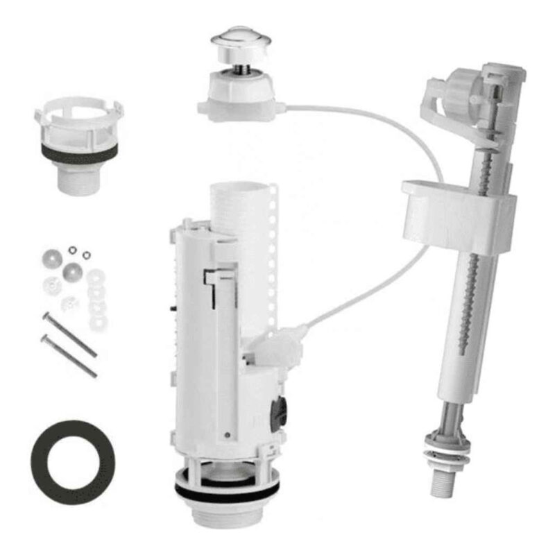 Siamp 37998007 Optima 50/99 Component Pack, Cable Dual Flush & Bottom Inlet Valve Siamp 37998007 Optima 50/99 Component Pack, Cable Dual Flush & Bottom Inlet Valve