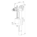 Siamp 95L 1/2" Side Inlet Valve