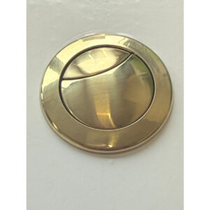 Siamp OPT49BG Optima 49 Flush Button Brushed Gold Brass