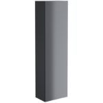 Synergy Berg 400mm Grey Pillar Wall Hung Cabinet