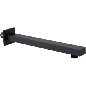 Synergy 300mm Black Square Shower Wall Arm