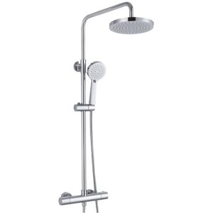 Synergy Round Cool Touch Riser Shower System