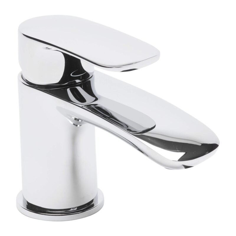 Tavistock Avid Mini Basin Mixer Tap with Click Waste