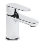 Tavistock Zero Mini Basin Mixer Tap with Click Waste