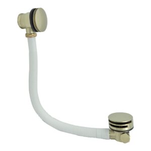 Trisen Brushed Brass Pop Up Bath Waste
