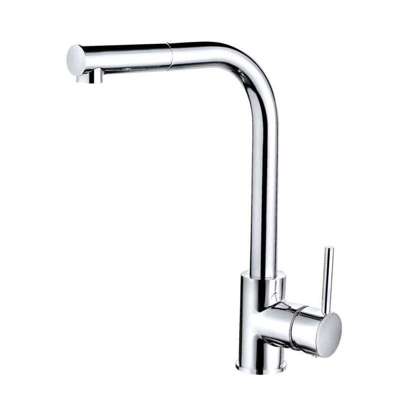 Trisen Era Pull Out Single Lever Kitchen Mixer Tap Chrome Trisen Era Pull Out Single Lever Kitchen Mixer Tap Chrome