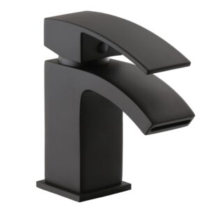 Trisen Mijas Mini Mono Basin Mixer Tap Black