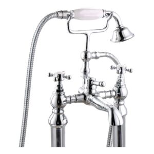 Trisen Formby Chrome Floor Mounted Bath Shower Mixer